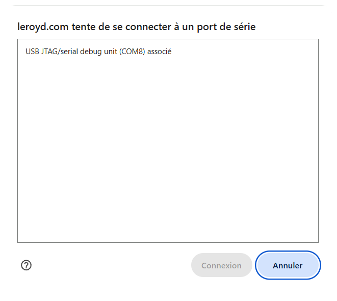 ESP32 board selection preview