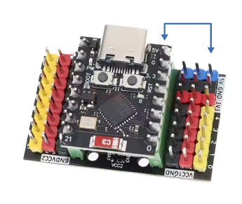 ESP32-C3 orientation reference